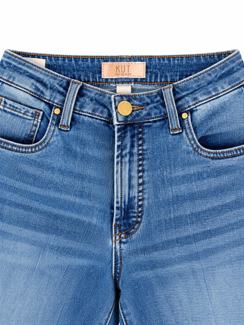 Kut from the Kloth Ryan Wide Leg Jean - Size 6 - Picture 3 of 5